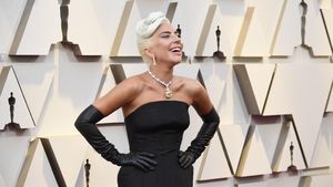 Baru Putus, Lady Gaga tetap Ceria di Oscar 2019