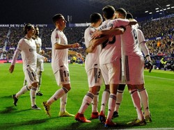 Hasil Liga Spanyol: Dua Kali Penalti, Madrid Kalahkan Levante 2-1