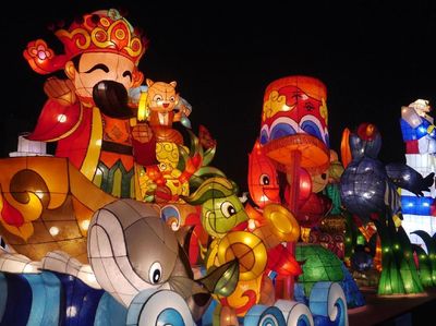 Foto: Cantiknya Festival Lampion di Taiwan