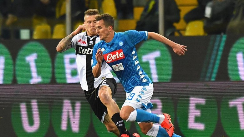 Hasil Liga Italia: Napoli Gulung Parma 4-0