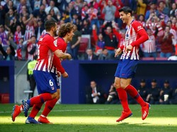 Hasil Liga Spanyol: Morata Cetak Gol, Atletico Kalahkan Villarreal 2-0