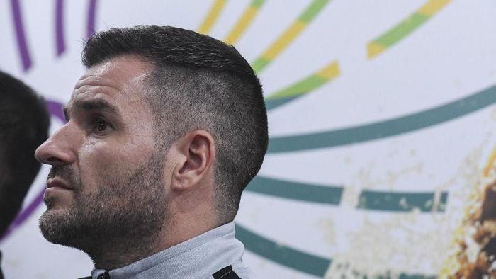 Simon McMenemy susah tidur memikirkan duel Pra Piala Dunia 2022 kontra Malaysia dan Thailand (ANTARA FOTO/Hafidz Mubarak A/foc) Simon McMenemy susah tidur memikirkan duel Pra Piala Dunia 2022 kontra Malaysia dan Thailand (ANTARA FOTO/Hafidz Mubarak A/foc)