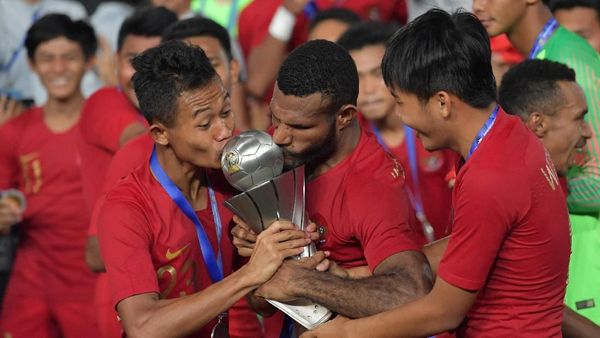 Pesta Juara Timnas Indonesia di Kamboja