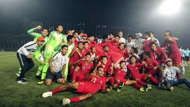 Timnas Indonesia U-22 berhasil mengalahkan Thailand di babak final.
