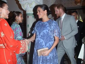 Foto: Gaya Meghan Markle Tebar Pesona di Istana Raja Maroko Foto: Gaya Meghan Markle Tebar Pesona di Istana Raja Maroko