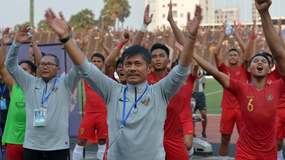 Simon McMenemy terinspirasi dengan Indra Sjafri. (Foto: Nyoman Budhiana/AntaraFoto)