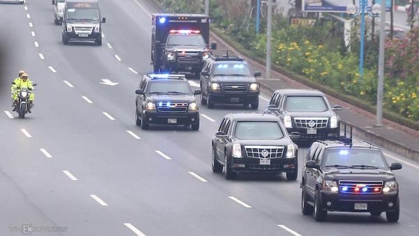 Rp 37 Juta/Menit untuk Iring-iringan Donald Trump