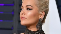 Ronaldo sepertinya juga ngefans penyanyi asal Inggris, Rita Ora.  (Dia Dipasupil/Getty Images)