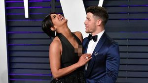 Foto: Romansa Nick Jonas dan Priyanka Chopra di Pesta Oscars 2019