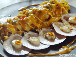 Lume: Mencicip Meatball Fondue dan Spicy Scallop Tagliatelle di Restoran Italia-Prancis