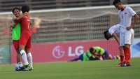 Di laga semifinal Piala AFF U-22, timnas berhasil menumbangkan Vietnam dengan skor 1-0. Garuda Muda pun lolos ke final. Nyoman Budhiana/AntaraFoto.