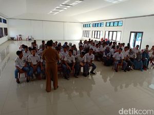 Lauk-pauk Tak Sesuai Iuran, Siswa Sekolah Atlet Kendari Gelar Demo