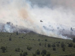 Karhutla di Riau Meluas, Rengat Dikepung Asap