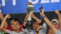 Kini skuat Merah Putih punya tiga gelar dari turnamen level Asia Tenggara itu. ANTARA FOTO/Nyoman Budhiana.