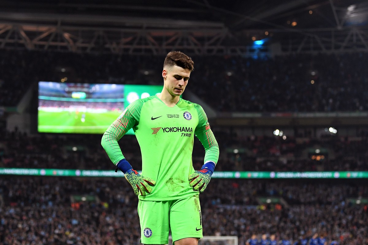 Kepa Hanya Kambing Hitam Lampard? (Michael Regan/Getty Images)