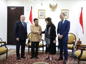 Temui JK, Badan Bantuan Luar Negeri AS Bahas Gizi Buruk hingga Ekonomi