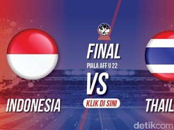 Live Report Final Piala AFF U-22: FT Indonesia 2-1 Thailand