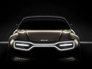 Cantiknya Mobil Listrik Kia