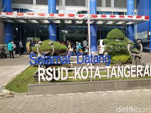 Penampakan Bekas Kebakaran di RSUD Kota Tangerang Penampakan Bekas Kebakaran di RSUD Kota Tangerang