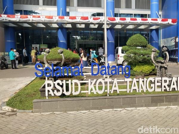 Penampakan Bekas Kebakaran di RSUD Kota Tangerang