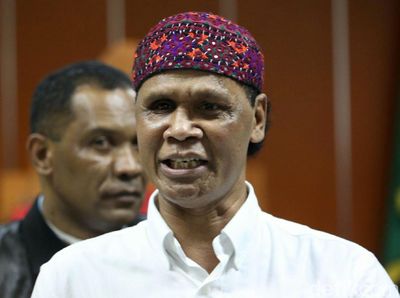 Ekspresi Hercules saat Dituntut 3 Tahun Penjara