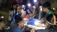 Begini Proses Evakuasi Korban Tambang Emas Longsor di Sulut