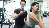 Couple Goals! Daffa dan Gita, Pasangan Romantis yang Hobi Olahraga Bareng