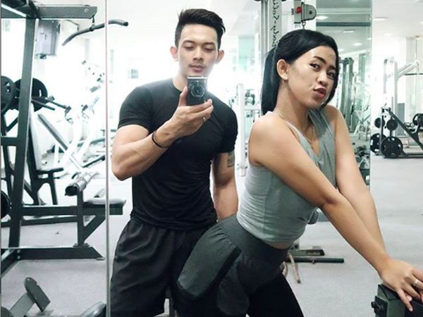 Couple Goals! Daffa dan Gita, Pasangan Romantis yang Hobi Olahraga Bareng