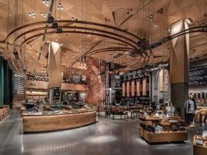 Megahnya Gerai Starbucks Terbesar di Dunia