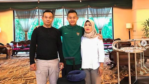Potret Sani Rizki Fauzi, Pencetak Gol Piala AFF U-22 Bareng Ibu
