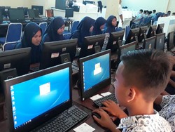 Baru 59 Persen SMP di Brebes yang Ikut UNBK 2019, Ini Alasannya