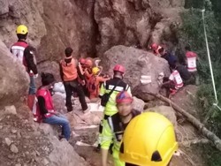 Korban Longsor Tambang Emas yang Diamputasi Kakinya Meninggal Dunia