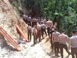 Cerita Anas di Lubang Terowongan Tambang Emas Bolmong Saat Longsor
