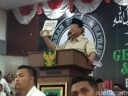 Prabowo Pamer Bukunya Tak Tersanggah, TKN Ragu Ditulis Sendiri
