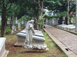 Melihat Pemakaman ala Eropa di Jakarta