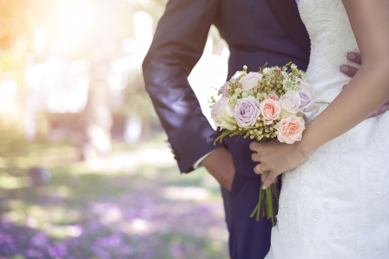 ilustrasi pengantin baru