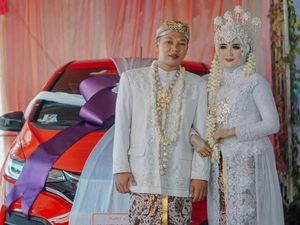 Honda Jazz Jadi Mahar di Pernikahan Ini