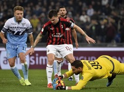 Meski begitu, Lazio gagal mencetak gol karena penyelesaian yang buruk. Foto: Getty Images