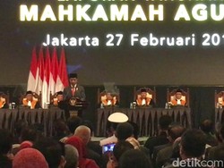 Jokowi Hadiri Laporan Akhir Tahun MA di JCC