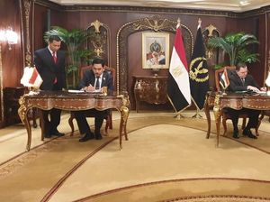 Indonesia dan Mesir Teken MoU Kerja Sama Penanggulangan Terorisme