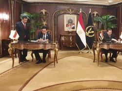 Indonesia dan Mesir Teken MoU Kerja Sama Penanggulangan Terorisme