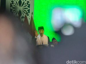 Jokowi Bicara KIP Kuliah di Munas Alim Ulama NU