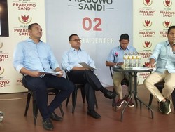 BPN: Dana Kampanye Prabowo-Sandiaga Rp 134,18 M, Terpakai Rp 116,8 M