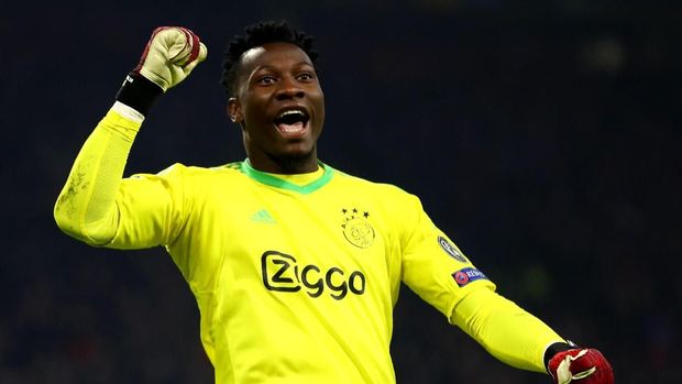 Andre Onana bersama Ajax.
