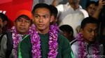 Sambutan Meriah untuk Sang Juara