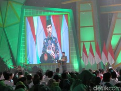 Hadiri Harlah ke-46 PPP, Jokowi Ingatkan Bahaya Hoax Pintu ke Pintu