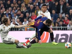 Barca Menang Besar, tapi Messi Mati Kutu di Hadapan Madrid
