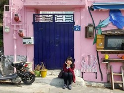 Mural-mural Lucu di Desa Instagramable Korea