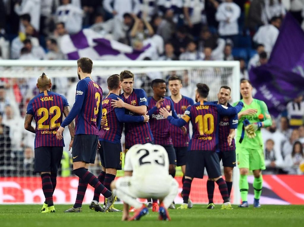 Barcelona yang Makin Sering Menang di Santiago Bernabeu Barcelona yang Makin Sering Menang di Santiago Bernabeu