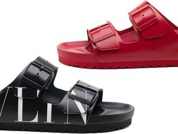 Valentino Kolaborasi dengan Birkenstock, Rilis Sandal Rp 7 Juta